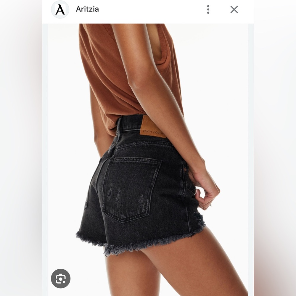 Aritzia Denim Forum The Ex Boyfriend Short 27